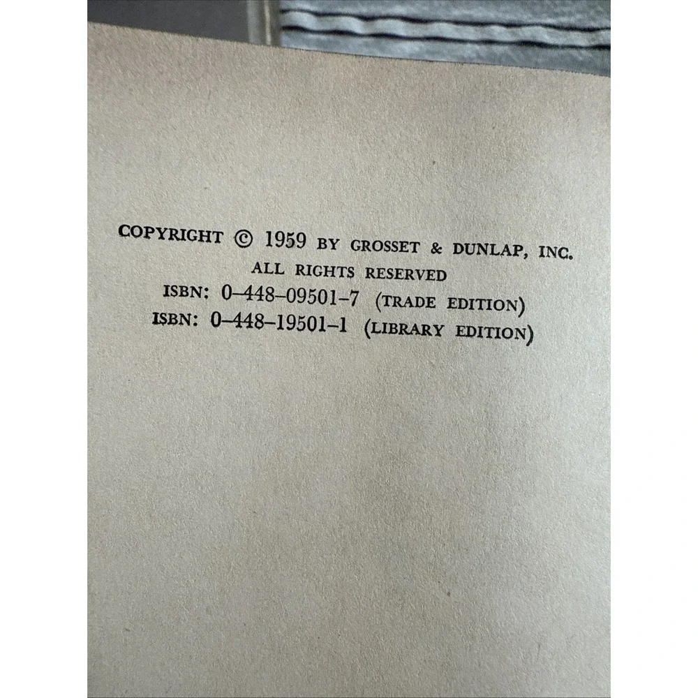 Vintage‎ Carolyn Keene Mystery Series Lot Of (5) 1959-1970 Copyright